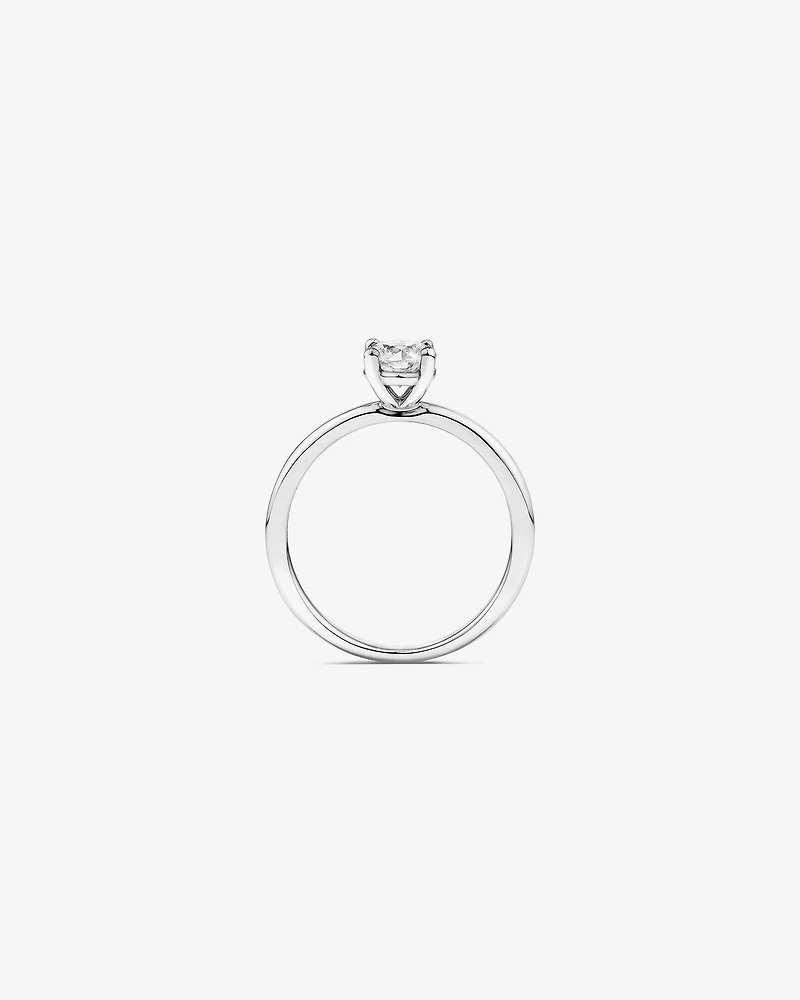 Carat TW Round Brilliant Solitaire Ring in 18kt White Gold