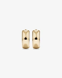 10mm Huggie Earrings in 10kt Yellow Gold