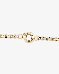 45cm (18") 5mm-5.5mm Width Hollow Belcher Chain in 10kt Yellow Gold