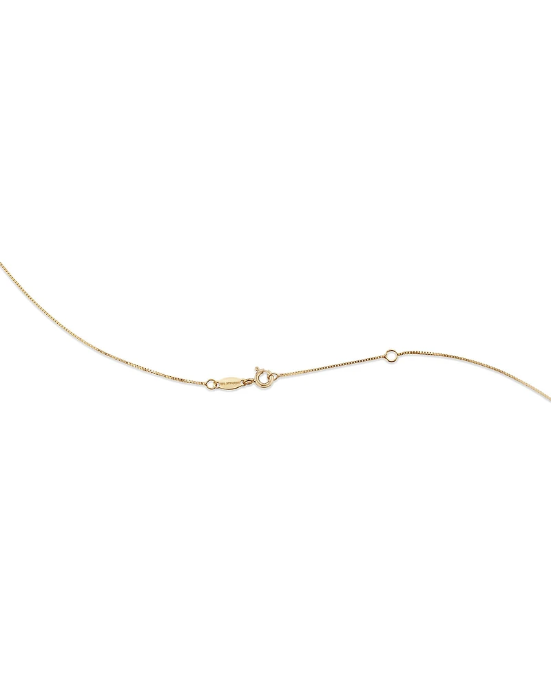 45cm (18") 0.66mm Width Box Chain in 18kt Yellow Gold