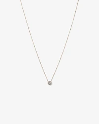0.50 Carat TW Round Brilliant Laboratory-Grown Diamond Halo Pendant in 10kt Yellow Gold