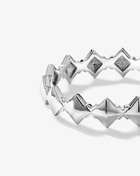 Bague Signature Connect Pointue en Argent Sterling