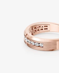 Bague pour homme avec 0,35 carat TW de diamants en or jaune 10kt