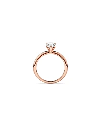1.25 Carat TW Pear Laboratory-Grown Diamond Solitaire Engagement ring in 14kt Yellow and White Gold