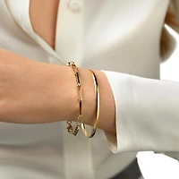 65mm Bangle in 10kt Yellow Gold