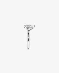 3.00 Carat TW Pear Cut Laboratory-Grown Diamond Solitaire Engagement Ring in Platinum