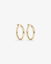18mm Hoop Earrings in 10kt Yellow Gold