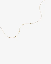 45cm (18") Bead Cable Chain in 10kt Yellow Gold