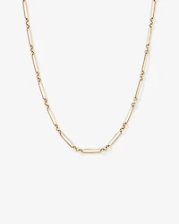 5.00mm Wide Paperclip 3 and 1 Chain in 10kt Yellow Gold