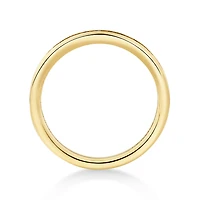 Wedding Band with 0.34 Carat TW of Diamonds in 14kt Yellow Gold