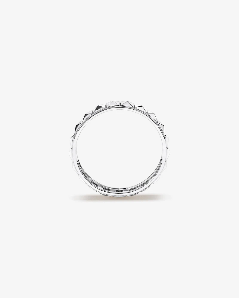 Bague Signature Connect Linéaire en Argent Sterling
