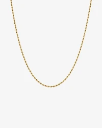 45cm (18") 2.5mm Rope Chain in 10kt Yellow Gold