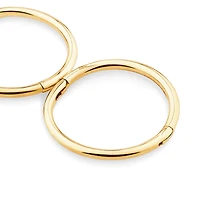 12mm Sleepers in 10kt Rose Gold