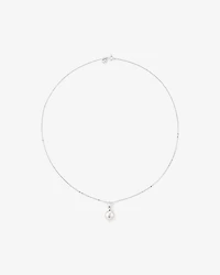 Pendant with Cultured Freshwater Pearl in Sterling Silver