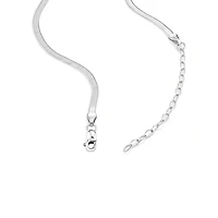 45cm (18”) 2mm-2.5mm Width Herringbone Chain in 10kt Yellow Gold