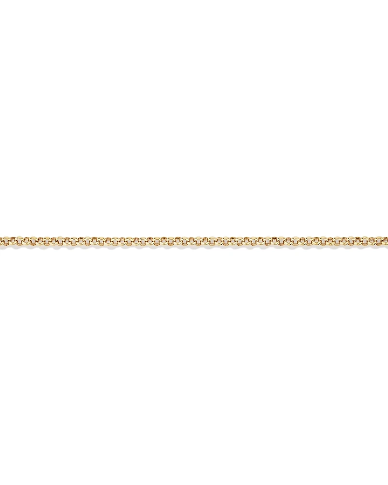 19cm (7.5") 4mm-4.5mm Width Belcher Bracelet in 10kt Yellow Gold