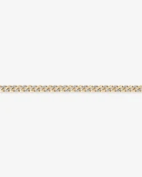 21cm (8.5") Cuban Link Bracelet with 1.00 Carat TW of Diamonds in 10kt Yellow Gold