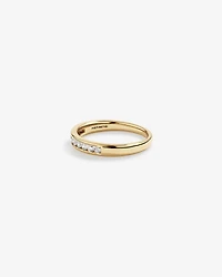 Wedding Ring with 0.25 Carat TW of Diamonds in 18kt Yellow Gold