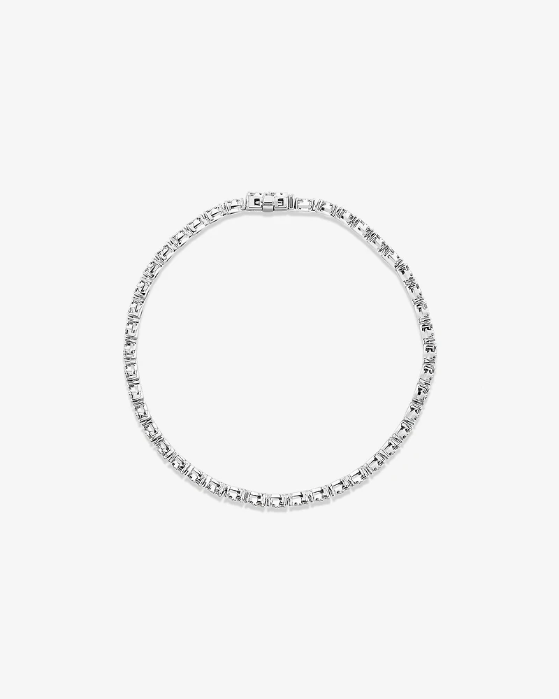 1.52 Carat TW Diamond Tennis Bracelet in 10kt White Gold