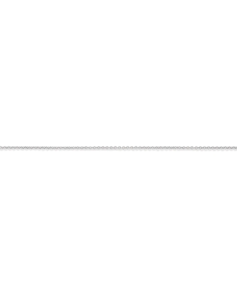 19cm (7.5") 1.8mm Width Fine Beclher Chain Bracelet in Sterling Silver