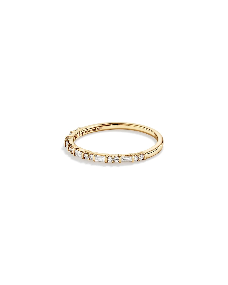 Alliance avec 0,20 carat TW de diamants en or jaune 14 kt