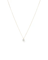 1.00 Carat TW Laboratory-Grown Diamond Solitaire Pendant in 14kt Gold