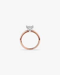 1.25 Carat TW Princess Cut Laboratory-Grown Diamond Solitaire Engagement Ring In 14kt White Gold
