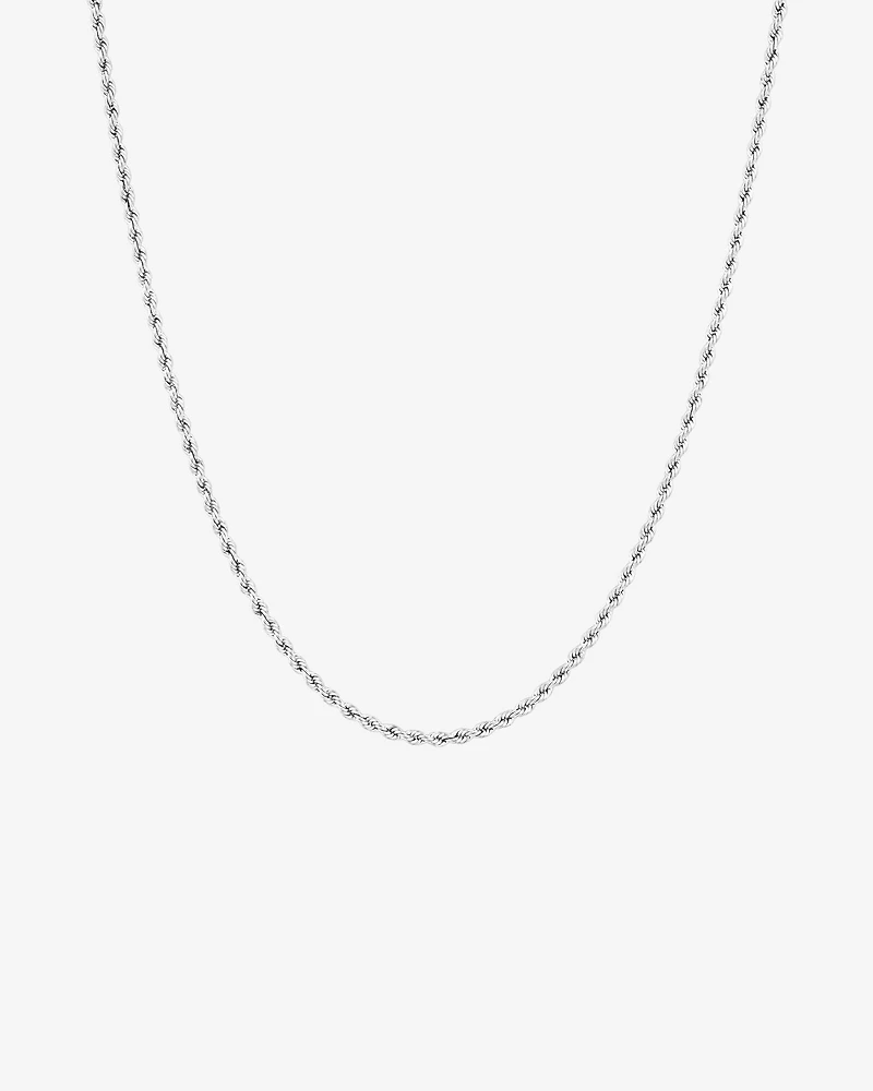 45cm (18") 2.5mm Rope Chain in 10kt Yellow Gold