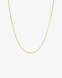 60cm (24") Hollow Belcher Chain in 10kt Yellow Gold