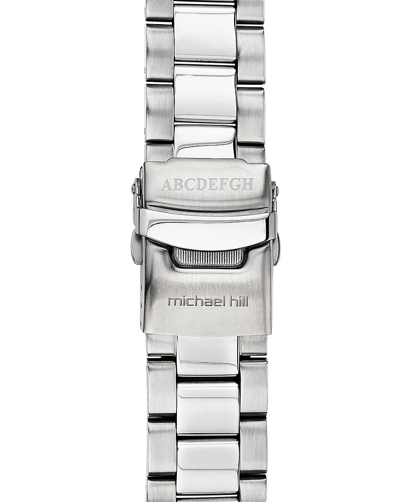 Men's Chronograph Watch in Black Tone Stainless Steel