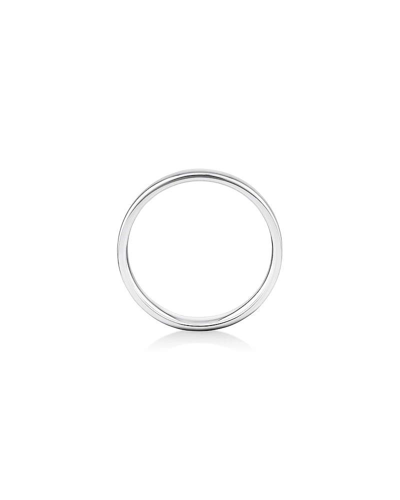 3mm Half Round Wedding Band in 10kt Rose Gold