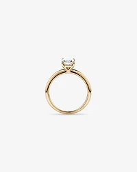 1.25 Carat TW Radiant Laboratory-Grown Diamond Solitaire Engagement Ring in 14kt White Gold