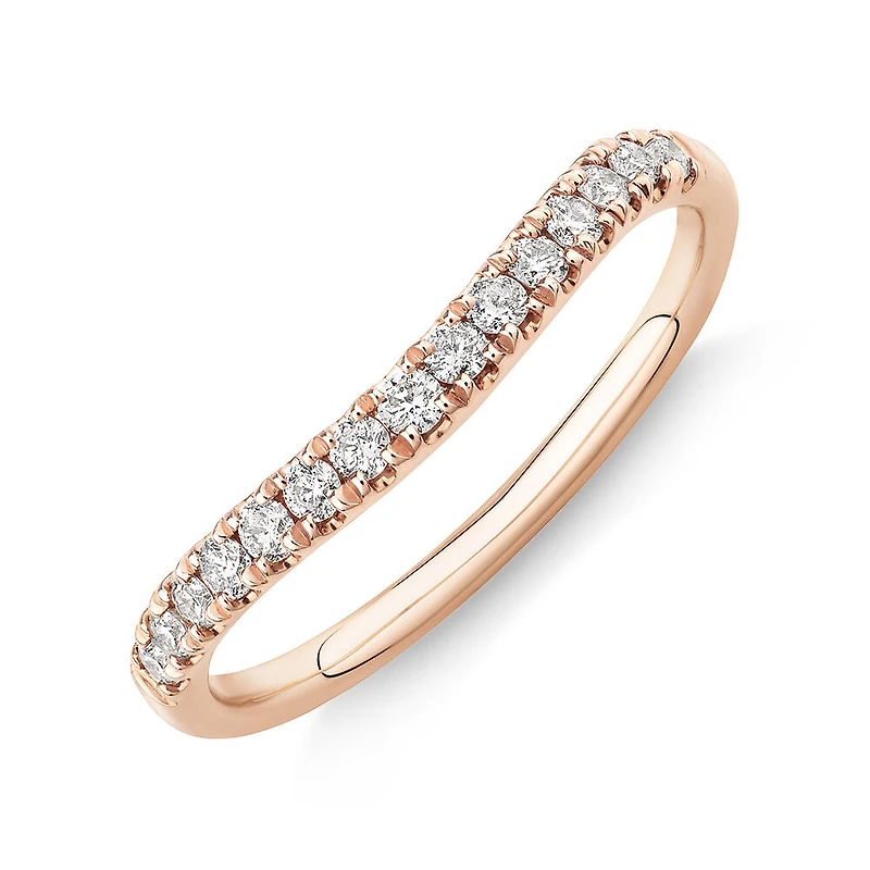 Bridal Set with 1.18 Carat TW of Diamonds in 14kt White Gold