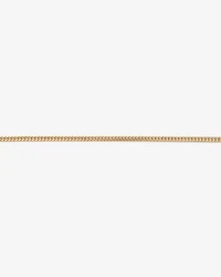 50cm (20") 6.15mm Width Semi Solid Miami Curb Chain in 10kt Yellow Gold