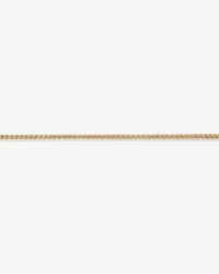 45cm (17") 2.8mm Width Semi Solid Miami Curb Chain in 10kt Yellow Gold