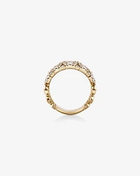 3 Row Bubble Ring with 3.00 Carat TW Diamonds in 14kt Gold