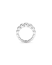 Bubble Ridge Ring in Sterling Silver