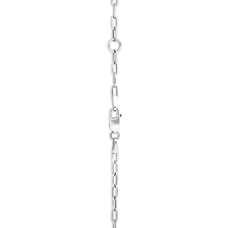 19cm (7.5") 2mm Hollow Paperclip Bracelet in 10kt Yellow Gold