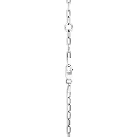 19cm (7.5") 2mm Hollow Paperclip Bracelet in 10kt Yellow Gold
