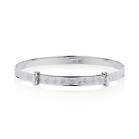 Expandable Baby Bangle in 10kt Yellow Gold