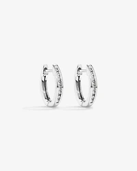 Huggie Earrings with 0.25 Carat TW of Diamonds in 10kt Rose Gold