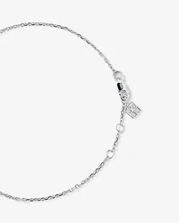Cubic Zirconia Vine Bracelet in Sterling Silver