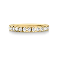 0.50 Carat TW Claw Set Diamond Ring in 18kt Yellow Gold