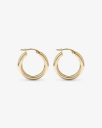15mm Hoop Earrings in 10kt Yellow Gold