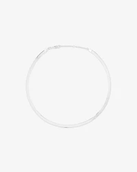 45cm (17") 4.5mm-5mm Width Snake Chain In Sterling Silver