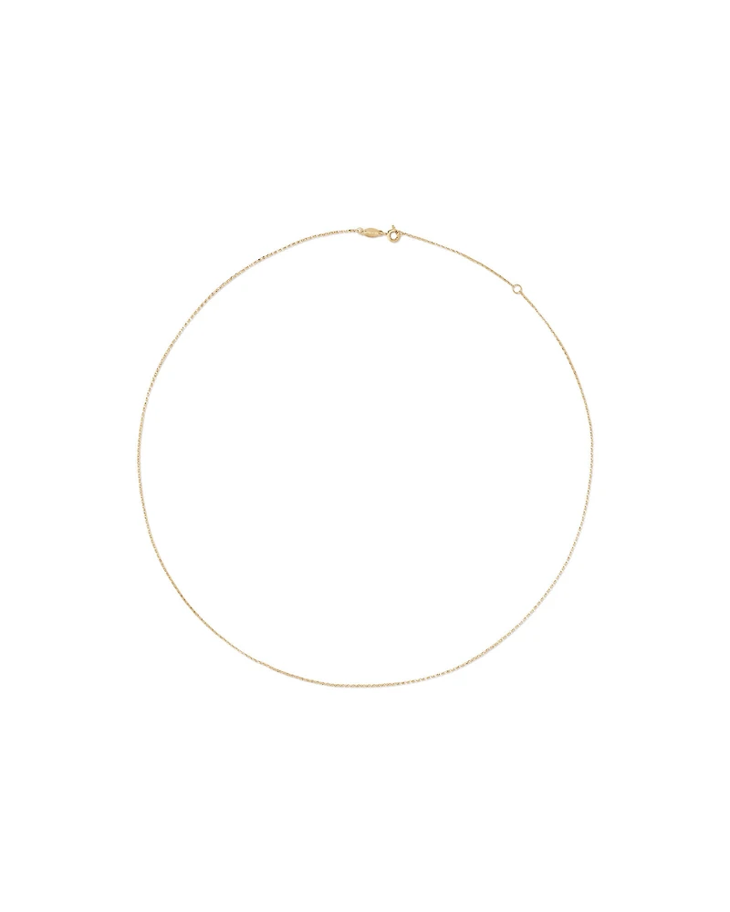 55cm (22") Solid Belcher Chain in 10kt Yellow Gold