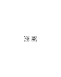 Certified 0.25 Carat TW Round Brilliant Diamond Solitaire Stud Earrings in 18kt Yellow Gold