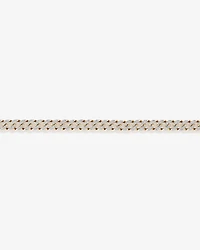 2.00 Carat TW Diamond Set Cuban Link Bracelet in 10kt Yellow and White Gold
