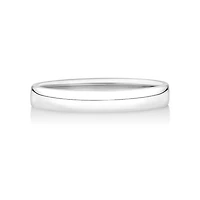 3mm Half Round Wedding Band in 10kt Rose Gold