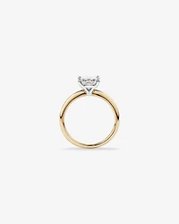 1.25 Carat TW Princess Cut Laboratory-Grown Diamond Solitaire Engagement Ring In 14kt White Gold